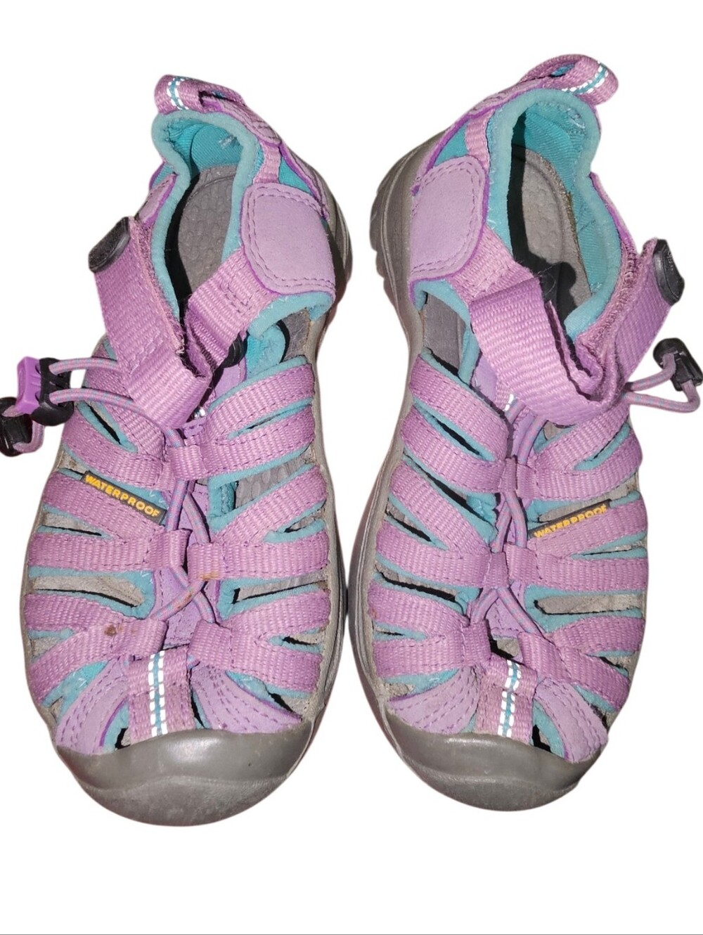 Keen Kids Lavender and Aqua Sport Sandals